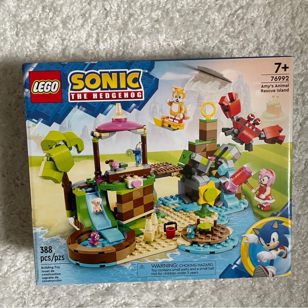 Lego Sonic the Hedgehog Amy’s Animal Rescue Island 76992 335 pcs